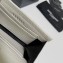Saint Laurent Cassandre Matelassé Small Envelope Wallet In Grain De Poudre Embossed Leather 414404 Blanc Vintage/Gold