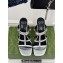 Gucci Heel 9.5cm slim Horsebit slide sandals 776643 Leather Silver 2024
