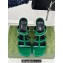 Gucci Heel 9.5cm slim Horsebit slide sandals 776643 Leather Green 2024