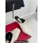 Valentino Heel 7.5cm The Bold Edition VLogo Mules Leather White 2024