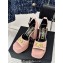 Versace Heel 12cm Platform 4cm Platform Medusa Buckle Sandals Pink 2024