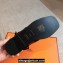 Hermes Ines sandals Black in calfskin with iconic oversized Kelly buckle 2024