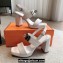 Hermes Heel sandals White in calfskin with iconic oversized Kelly buckle 2024