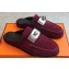 Hermes Iota mules Red in suede goatskin with iconic oversized Kelly buckle 2024