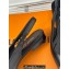 Louis Vuitton Heel 1.5cm LV Night Met Slingback Ballerinas in Leather Black 2024