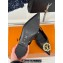 Louis Vuitton Heel 1.5cm LV Night Met Slingback Ballerinas in Leather Black 2024