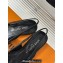 Louis Vuitton Heel 1.5cm LV Night Met Slingback Ballerinas in Satin Black 2024