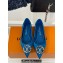 Louis Vuitton Heel 1.5cm LV Night Met Ballerinas in Satin Blue 2024