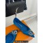 Louis Vuitton Heel 1.5cm LV Night Met Ballerinas in Satin Blue 2024