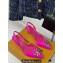 Louis Vuitton Heel 7cm/9cm LV Night Met Slingback Pumps in Satin Fuchsia 2024