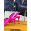 Louis Vuitton Heel 7cm/9cm LV Night Met Slingback Pumps in Satin Fuchsia 2024