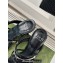 Gucci Heel 9.5cm slim Horsebit slide sandals 776643 Leather Black 2024