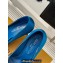 Louis Vuitton Heel 7cm/9cm LV Night Met Pumps in Satin Blue 2024