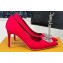 Louis Vuitton Heel 7cm/9cm LV Night Met Pumps in Satin Red 2024