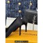 Louis Vuitton Heel 7cm/9cm LV Night Met Pumps in Satin Black 2024