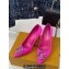 Louis Vuitton Heel 7cm/9cm LV Night Met Pumps in Satin Fuchsia 2024