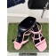 Gucci Heel 9.5cm slim Horsebit slide sandals 776643 Leather Pink 2024