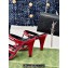 Gucci Heel 9.5cm slim Horsebit slide sandals 776643 Leather Red 2024