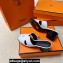 Hermes Helia 60 sandals White in suede goatskin with "H" cut-out details Top Quality 2024