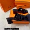 Hermes Helia 60 sandals Black in suede goatskin with "H" cut-out details Top Quality 2024