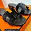 Hermes High heel Oasis sandals Black in velvet with iconic "H" cut-out details Top Quality 2024