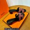 Hermes High heel Oasis sandals Pink in velvet with iconic "H" cut-out details Top Quality 2024