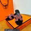 Hermes High heel Oasis sandals Pink in velvet with iconic "H" cut-out details Top Quality 2024