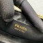 Prada Arqué leather shoulder bag 1BC194 White 2024