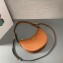 Prada Arqué leather shoulder bag 1BC194 Brown 2024