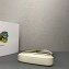 Prada Brushed leather shoulder bag 1BD345 White 2024