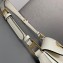 Prada Brushed leather shoulder bag 1BD345 White 2024