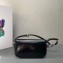 Prada Brushed leather shoulder bag 1BD339 Black 2024