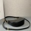 Prada Arqué leather shoulder bag 1BC194 Black 2024