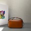 Prada Brushed leather shoulder bag 1BD339 Brown 2024