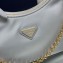 Prada Re-Edition 2005 Re-Nylon Hobo Bag 1BH204 Pale Blue/Gold 2024
