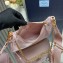 Prada Re-Edition 2005 Re-Nylon Hobo Bag 1BH204 Light Pink/Gold 2024