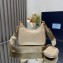 Prada Re-Edition 2005 Re-Nylon Hobo Bag 1BH204 Beige/Gold 2024