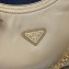 Prada Re-Edition 2005 Re-Nylon Hobo Bag 1BH204 Beige/Gold 2024