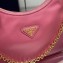 Prada Re-Edition 2005 Re-Nylon Hobo Bag 1BH204 Pink/Gold 2024