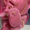 Prada Re-Edition 2005 Re-Nylon Hobo Bag 1BH204 Pink/Gold 2024