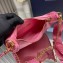 Prada Re-Edition 2005 Re-Nylon Hobo Bag 1BH204 Pink/Gold 2024