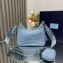 Prada Re-Edition 2005 Re-Nylon Hobo Bag 1BH204 Sky Blue/Gold 2024