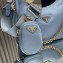 Prada Re-Edition 2005 Re-Nylon Hobo Bag 1BH204 Sky Blue/Gold 2024