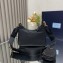 Prada Re-Edition 2005 Re-Nylon Hobo Bag 1BH204 Black/Gold 2024