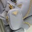 Prada Re-Edition 2005 Re-Nylon Hobo Bag 1BH204 Pale Purple/Gold 2024
