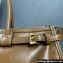 Prada Medium leather handbag with Short Handle 1BA426 Brown 2024