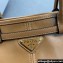 Prada Medium leather handbag with Long Handle 1BA426 Brown 2024