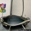 Prada Medium leather handbag with Long Handle 1BA426 Gray 2024