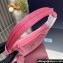 Prada Re-Edition 2000 Re-Nylon and Saffiano Mini Hobo Bag 1NE515 Pink/Gold 2024