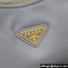 Prada Re-Edition 2005 Re-Nylon and Saffiano Mini Hobo Bag 1NE204 Pale Purple/Gold 2024